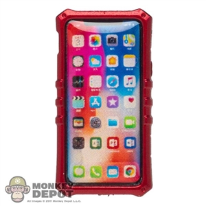 Phone: Easy Simple Red Smart Phone