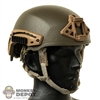 Helmet: Easy Simple Mens OD Exfil Helmet