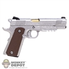 Pistol: Easy Simple Modified 1911 w/ Brown Grips