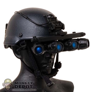 Helmet: Easy Simple Mens MICH2002 w/ AVS Mount, NVG and Battery Pack