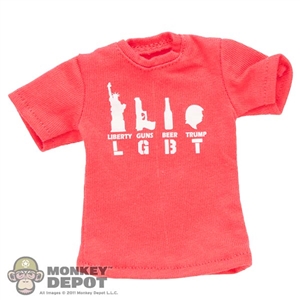 Shirt: Easy Simple Mens LGBT T-Shirt (Pink)