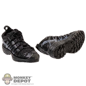 Shoes: Easy Simple Mens Black Salomon Boots