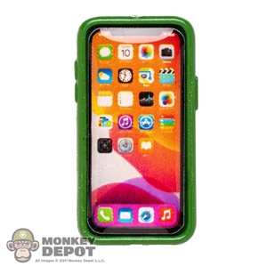 Phone: Easy Simple Green Smart Phone