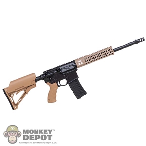 Rifle: Easy Simple Two Toned AR-15 Rifle