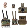 Pouch: Easy Simple 6 Piece M81 Woodland Pouch Set