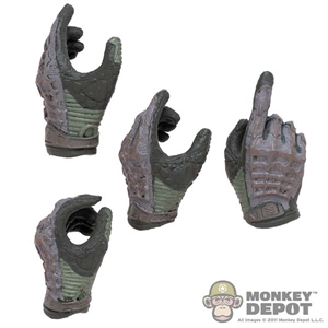 Hands: Easy Simple Mens Molded Fury Prime Glove Set