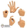 Hands: Fish Bone Toys Mens Hand Set