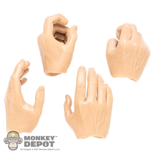 Hands: Fish Bone Toys Mens Hand Set