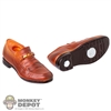 Shoes: Fish Bone Toys Mens Molded Orange Loafers