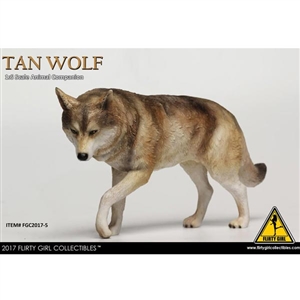 Figure: Flirty Girl Tan Wolf (FGC2017-5)