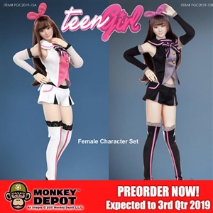 Outfit Set: Flirty Girl Teen Girl Female Character Set (FGC-2019-15)