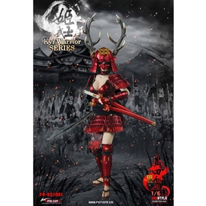 Fire Girl Warring States of Japanese Warrior Suit-Sanada xu Kyi Red (FG-KSJ001)