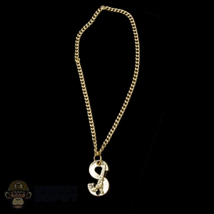 Chain: Fire Girl Gold Chain w/Pendant