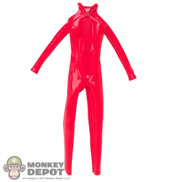 Suit: Flirty Girl Red Skin Tight Suit
