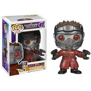 Boxed Figure: Funko POP Vinyl Guardians of the Galaxy Star-Lord Bobble Head