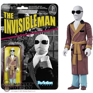 Carded Figure: Funko Universal Monsters Invisible Man ReAction 3 3/4-Inch Figure (4164)
