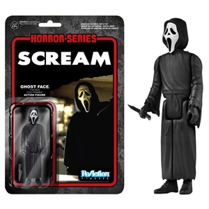 Carded Figure: Funko Ghostface (Scream) ReAction 3 3/4-Inch Figure (4131)