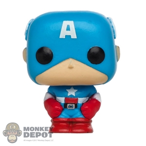 Mini Figure: Funko Pocket POP Captain America (Marvel 80th)