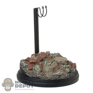 Display: Facepool Stone + Brick Rubble Figure Stand