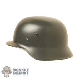 Helmet: Facepool Mens WWII German M42 Helmet (Metal)