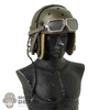 Helmet: Facepool Mens M1938 Tanker Helmet w/Goggles