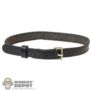 Belt: Facepool Black Leatherlike Belt