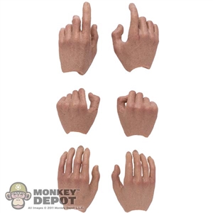 Hands: Facepool Mens 6 Piece Hand Set