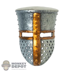 Helmet: Fire Phoenix Metal Hospitaller Helmet