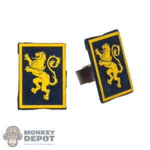 Tool: Fire Phoenix Mens Blue Arm Badges w/Lion