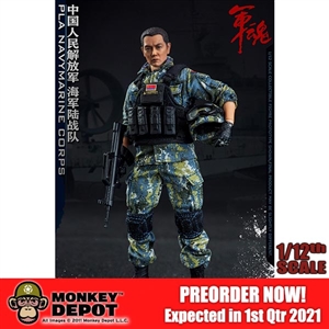 Flagset 1/12th Chinese Marine Corps (F73035)