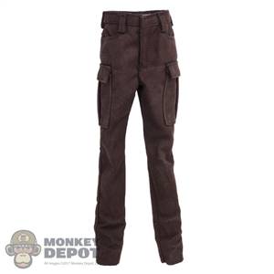 Pants: Flagset Mens Brown Pants (Aged)