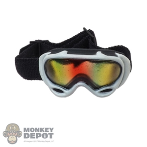 Goggles: Flagset White Snow Mask