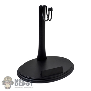 Stand: Flagset Black Oval Stand