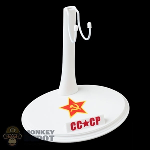 Stand: Flagset White CCCP Figure Stand