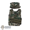 Vest: Flagset Mens Digi Camo Tactical Vest