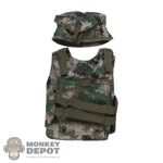 Vest: Flagset Mens Digi Camo Tactical Vest