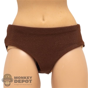 Bottoms: Flagset Female Brown Underwear