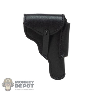 Holster: Flagset Black P-38 Black Leather-Like Pistol Holster