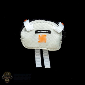 Pouch: Flagset Small White MOLLE Pouch