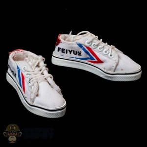 Shoes: Flagset Female Off-White Sneakers