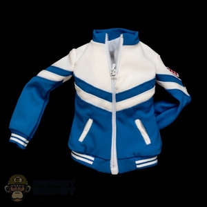Coat: Flagset Female Blue/White Jacket