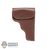 Holster: Flagset Brown Leather-Like Tokarev Pistol Holster