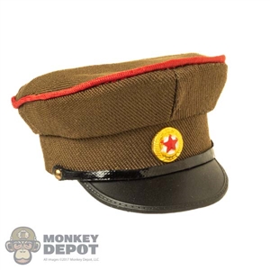 Hat: Flagset Female Military Visor Cap