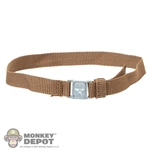 Belt: Flagset Mens Tan Belt