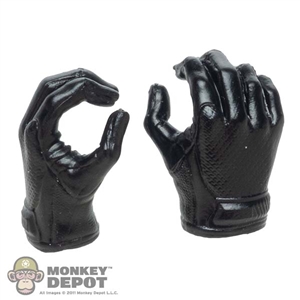 Hands: GD Toys Female Black Molded Holding Grip