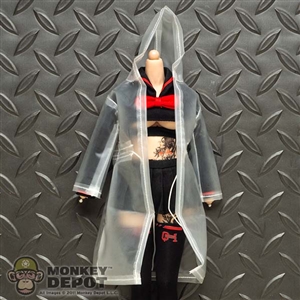 Coat: GD Toys Female Translucent Rain Jacket