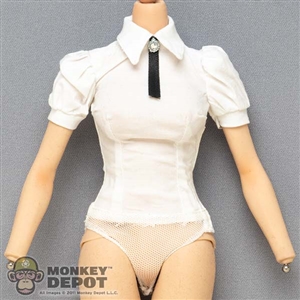 Shirt: GD Toys Female Collared Open Back Bodysuit