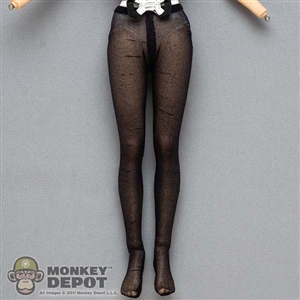 Stockings: GD Toys Female Black Tights