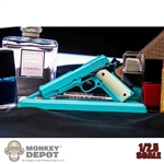 Boxed Pistol: Goat Guns 1/2.5 Scale 1911 (Tiffany Blue)