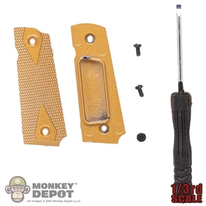 Tool: Goat Guns 1/2.5 1911 Hand Grips - Gold